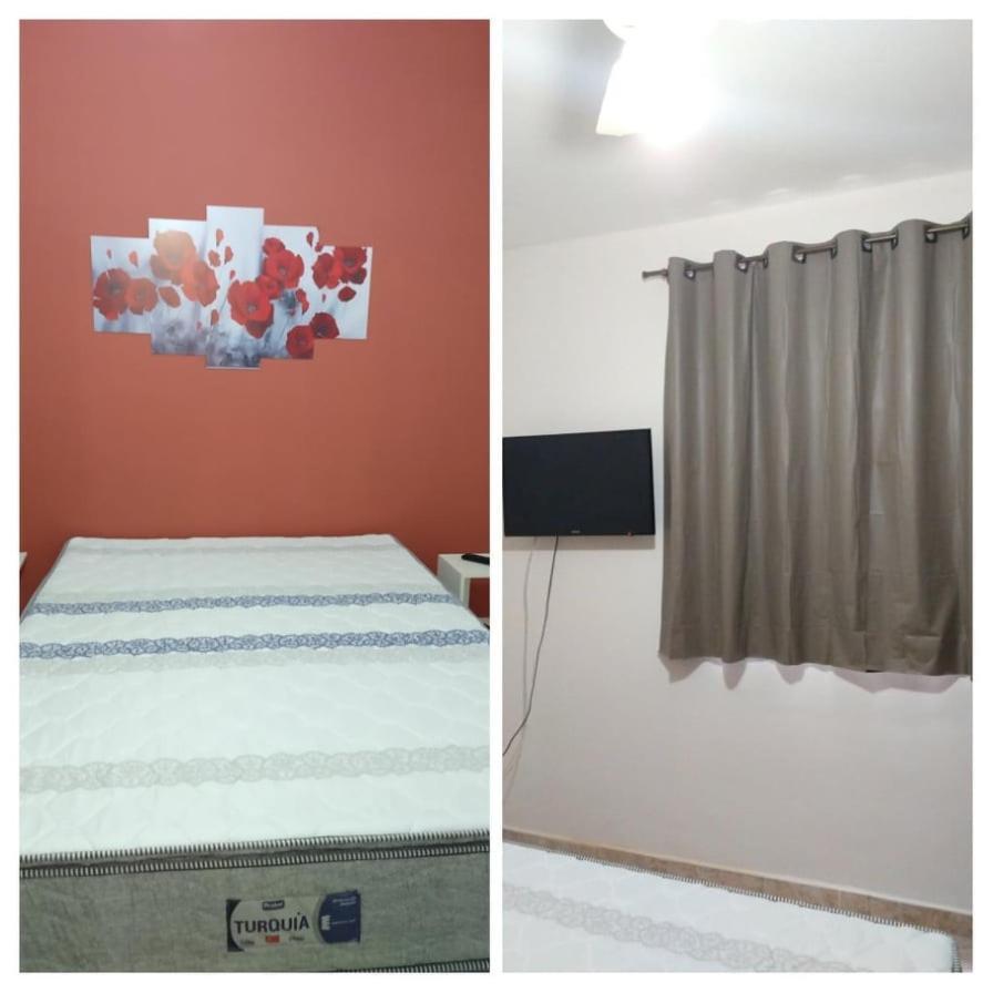 100 Mts Praia Roupa Cama Toalha Banho Wi-Fi Ar Condicionado Portaria 24 Horas 산토스 외부 사진
