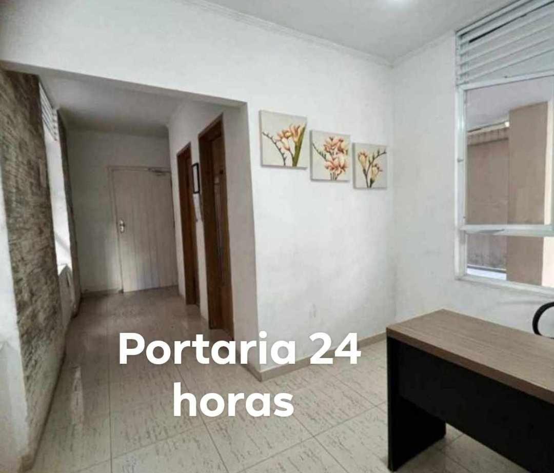 100 Mts Praia Roupa Cama Toalha Banho Wi-Fi Ar Condicionado Portaria 24 Horas 산토스 외부 사진